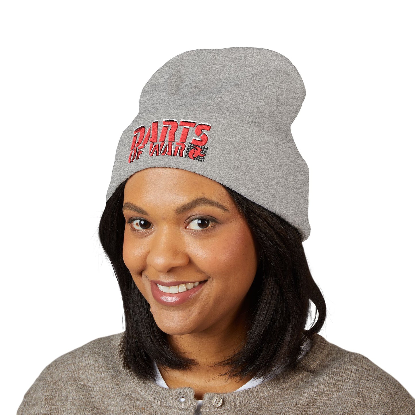 Darts of War Embroidered Cuffed Beanie