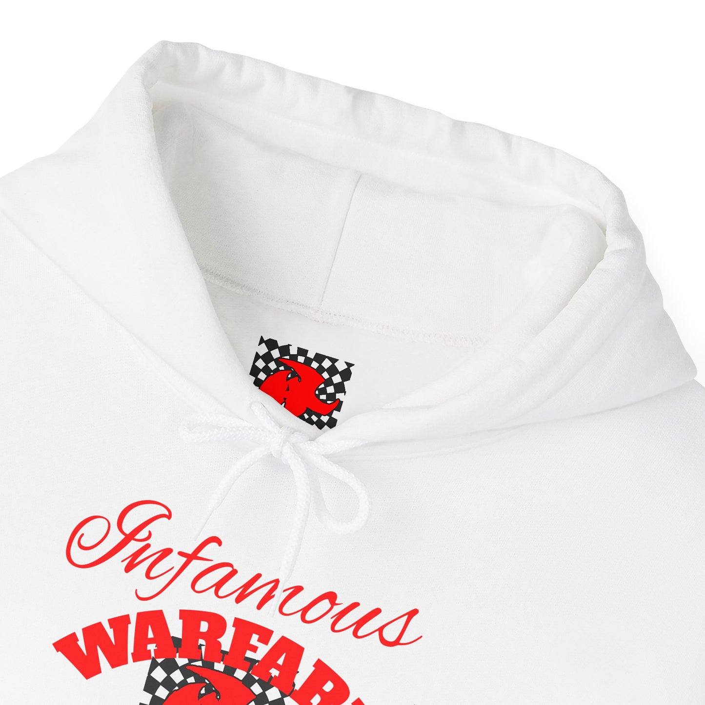 Infamous Warfare Hooded Sweatshirt Casual Hoodie, Streetwear Style,