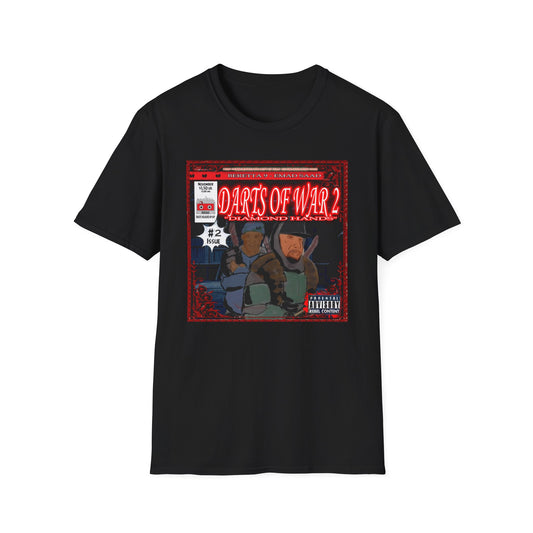 Darts of War 2 Unisex T-Shirt - Front and Back print