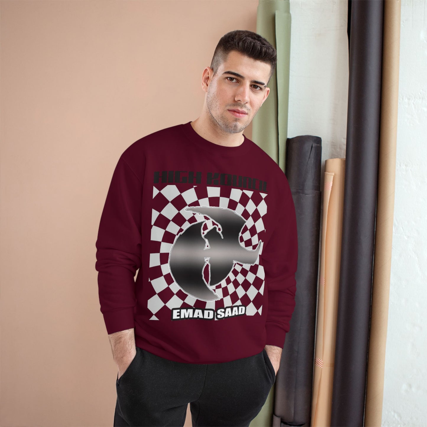 High Kouncil Graphic Champion Sweatshirt for Comfort and Style