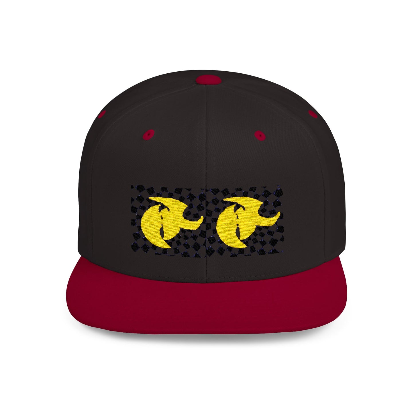 HK logo Checkerboard Snapback Cap Choose any color