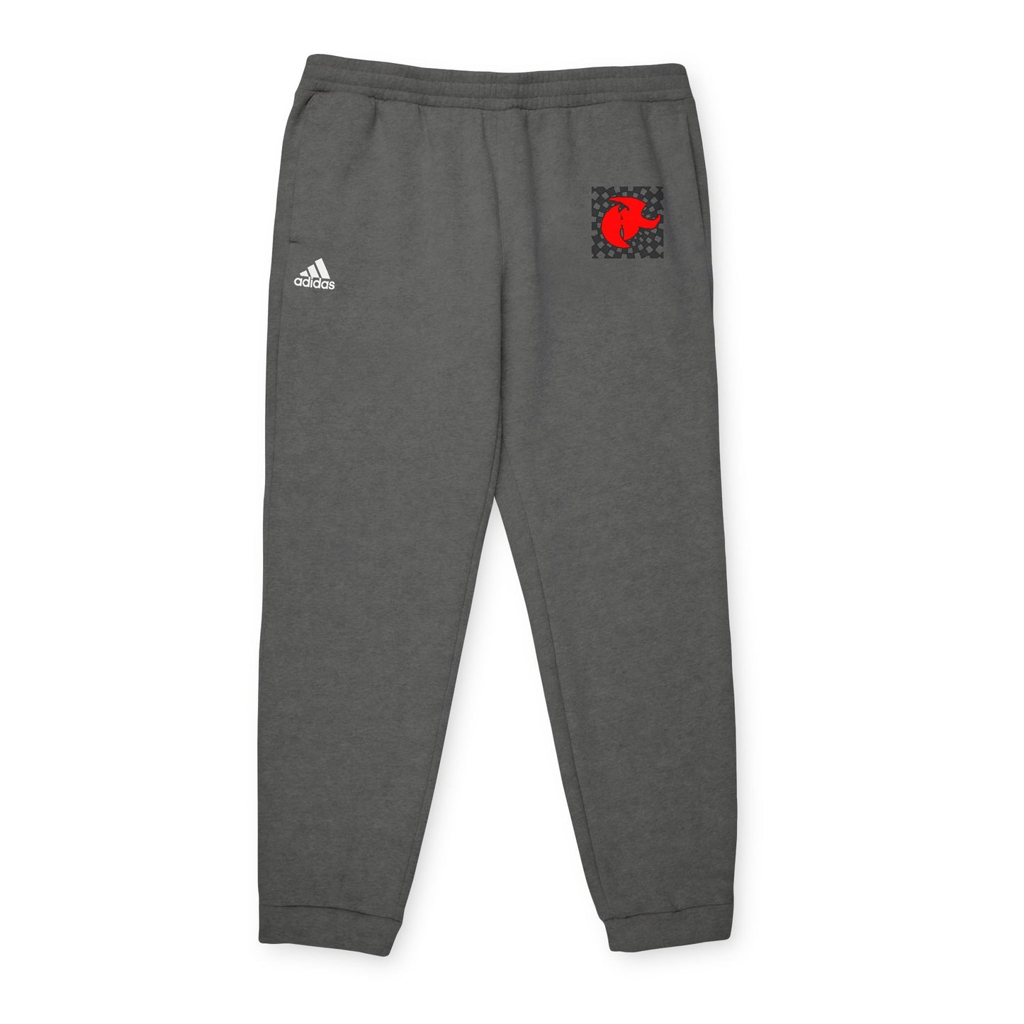 adidas Hk Logo Colab Cozy Unisex Fleece Joggers - Perfect for Relaxing, Sports, Gym, Casual Wear, Gift for Him or Her