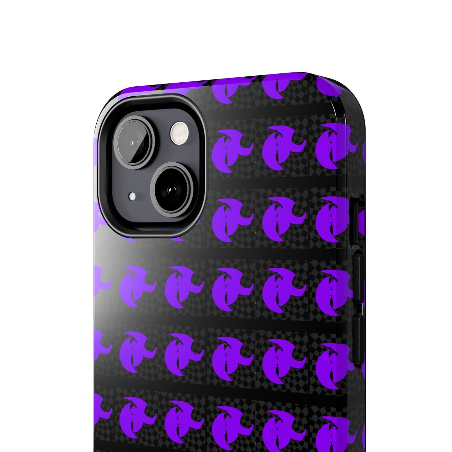 HK Logo Bold Purple Graphic Tough Phone Cases - Durable Protection for Every Style