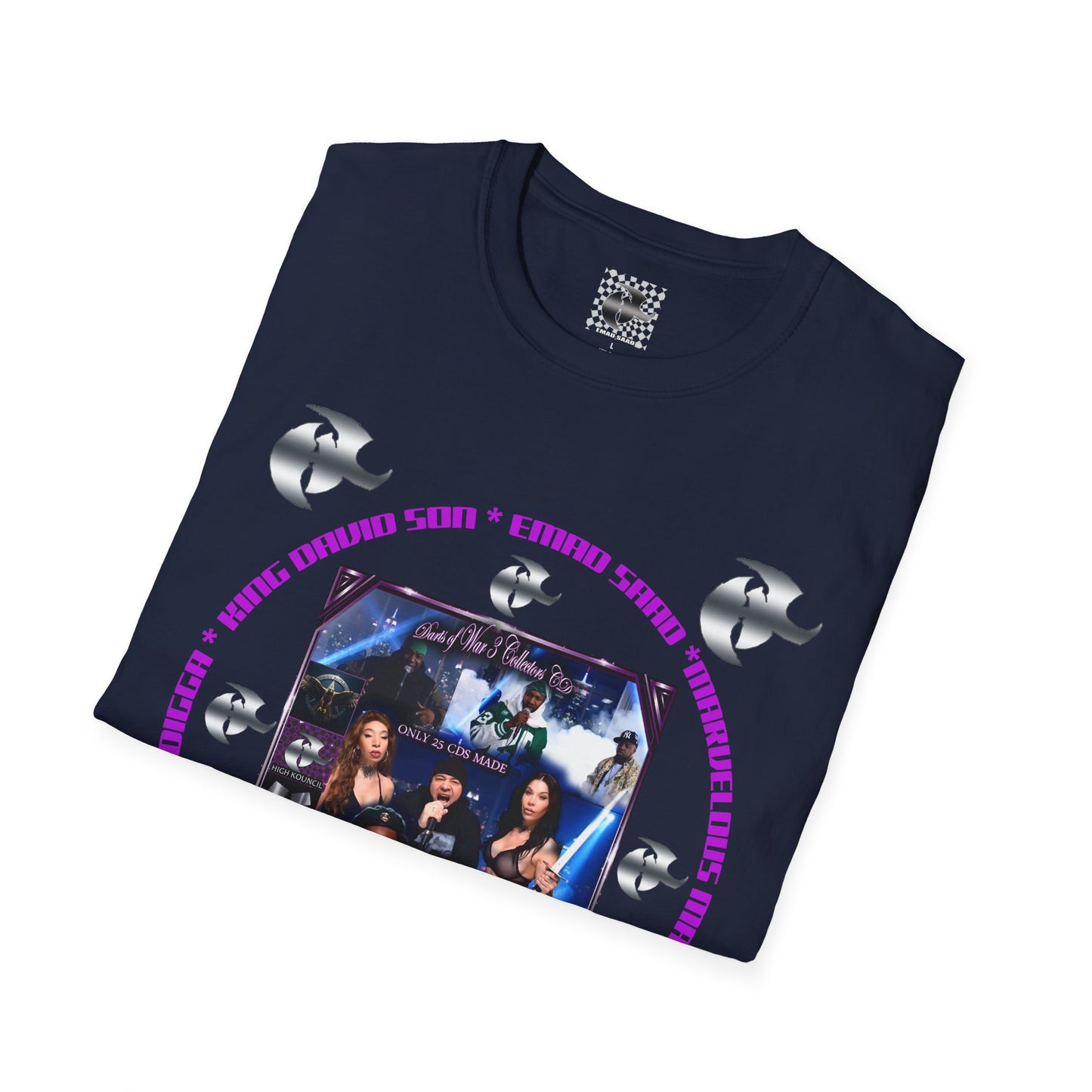 Marvelous Mantra #DartsofWar #wutang #hiphop  Retro Graphic Unisex Cool Vintage Style Shirt,