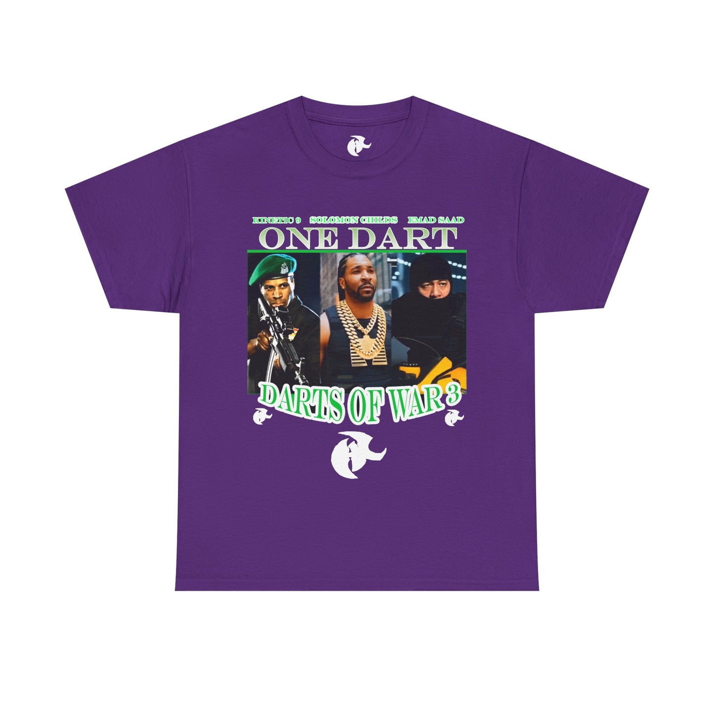 One Dart Unisex Heavy Cotton Tee - Unique Graphic T-Shirt for Music Lovers