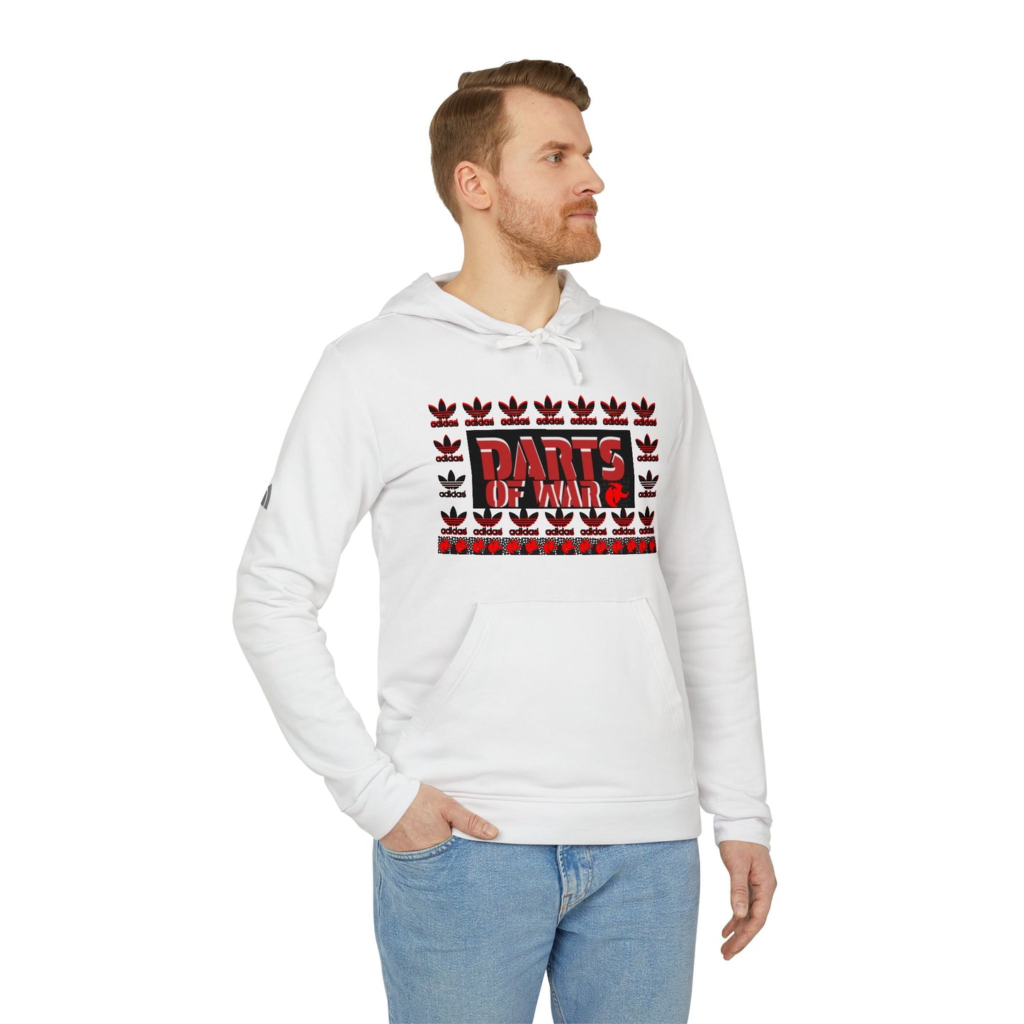 adidas darts of war colab Stylish Unisex Hoodie for Everyday Comfort Casual Outfits, Streetwear, and Sportswear