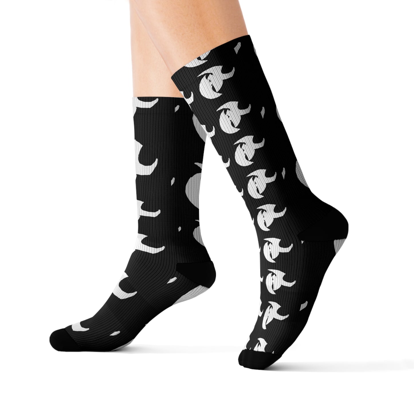 HK Pattern Sublimation Socks - Fun & Cozy Accessories for Marine Lovers