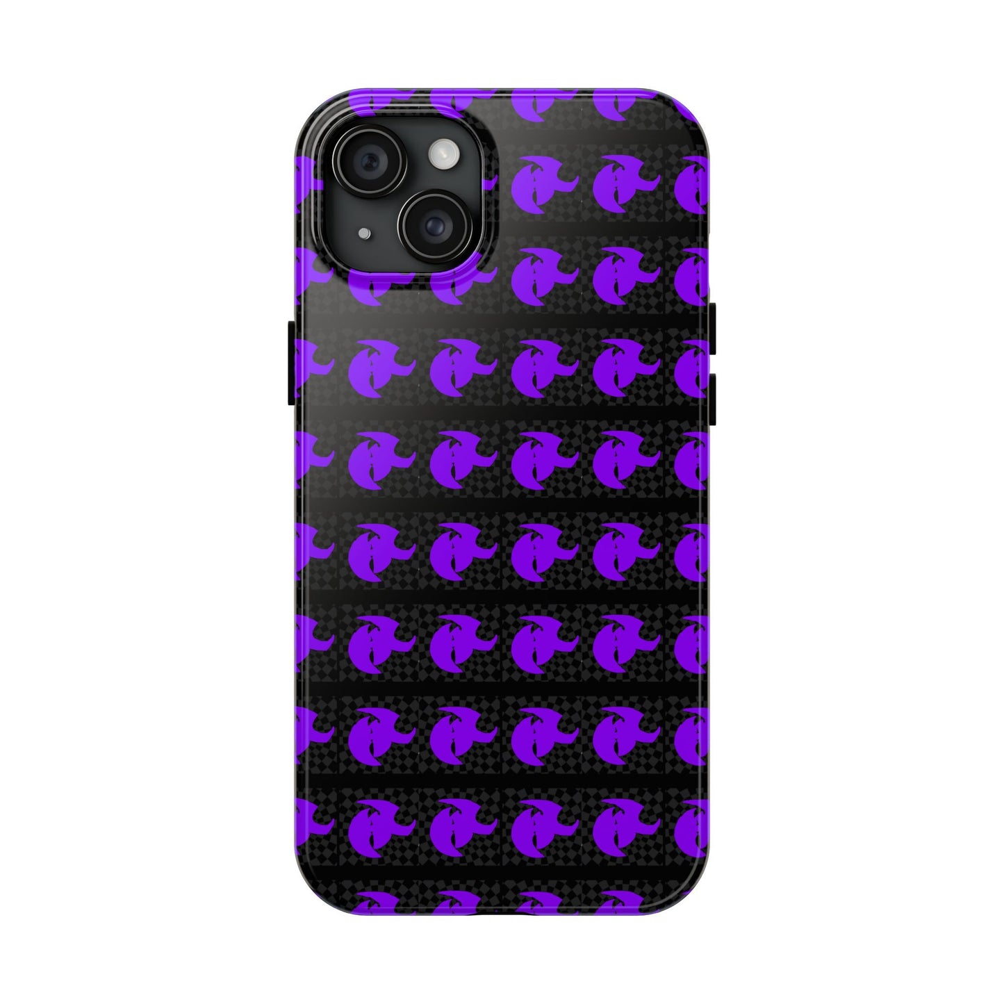 HK Logo Bold Purple Graphic Tough Phone Cases - Durable Protection for Every Style