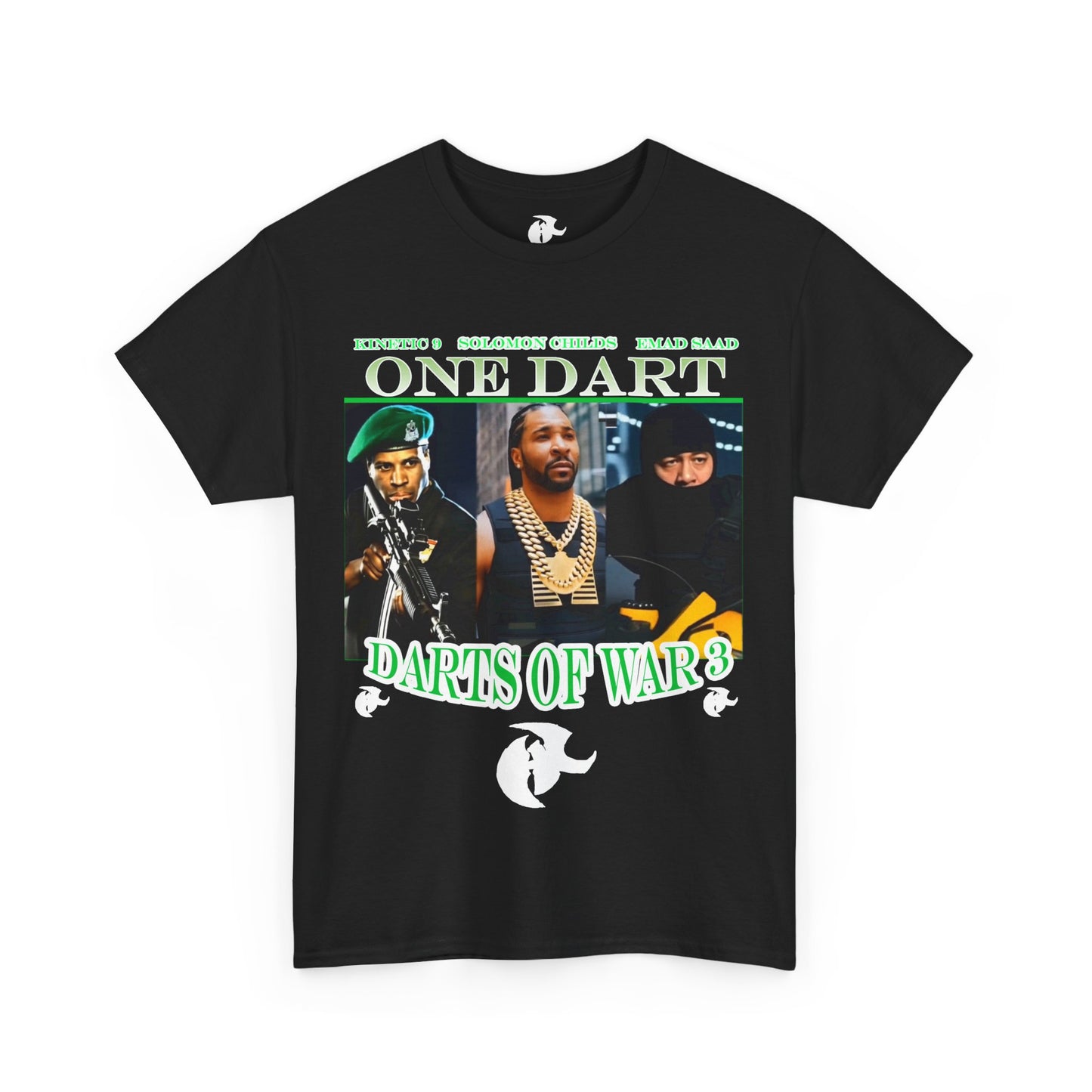 One Dart Unisex Heavy Cotton Tee - Unique Graphic T-Shirt for Music Lovers