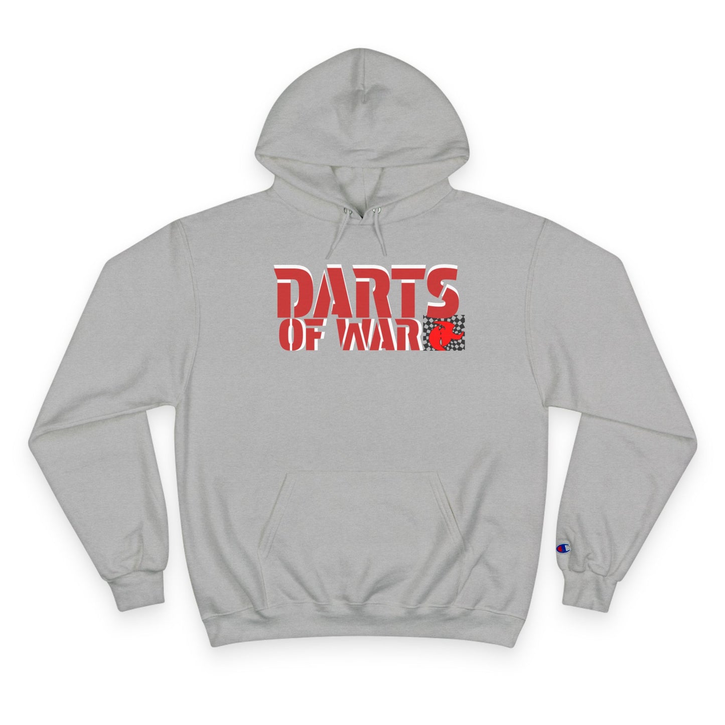 Champion Darts of War Hoodie - Cozy Champion Sweatshirt for Game Night, Dart Lovers, Casual Wear, Gift for Him, Sports Apparel