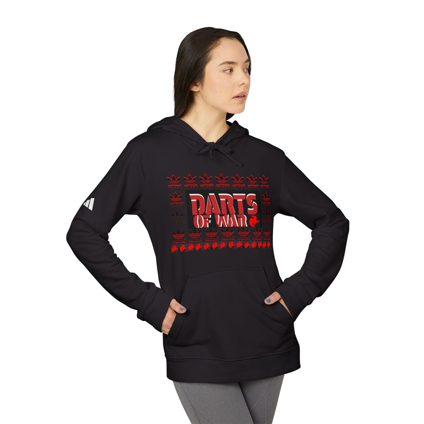 adidas darts of war colab Stylish Unisex Hoodie for Everyday Comfort Casual Outfits, Streetwear, and Sportswear