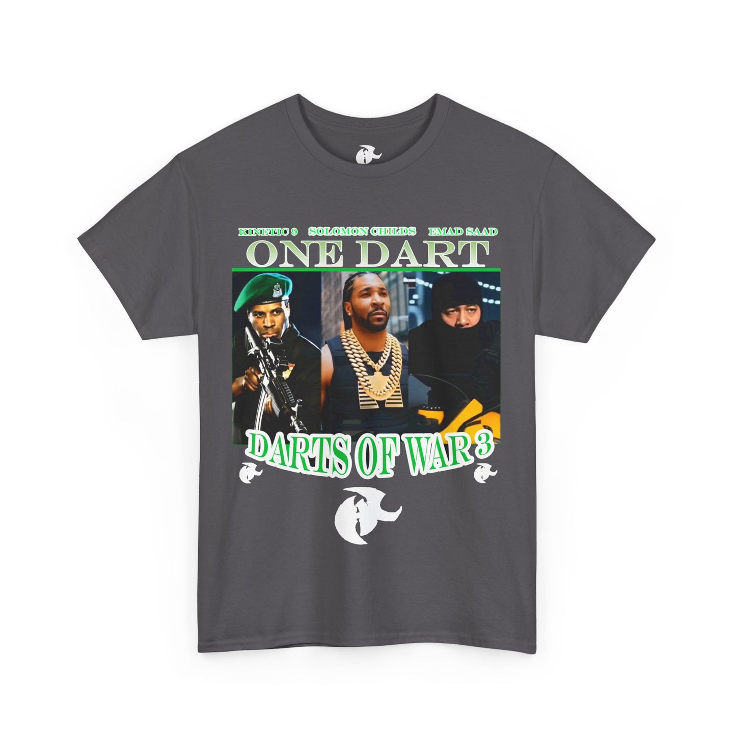 One Dart Unisex Heavy Cotton Tee - Unique Graphic T-Shirt for Music Lovers