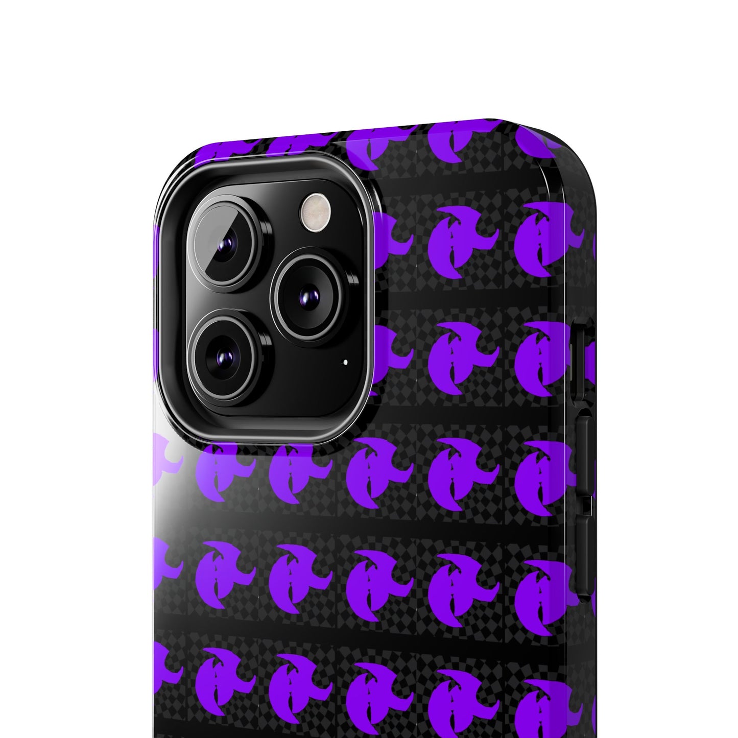 HK Logo Bold Purple Graphic Tough Phone Cases - Durable Protection for Every Style