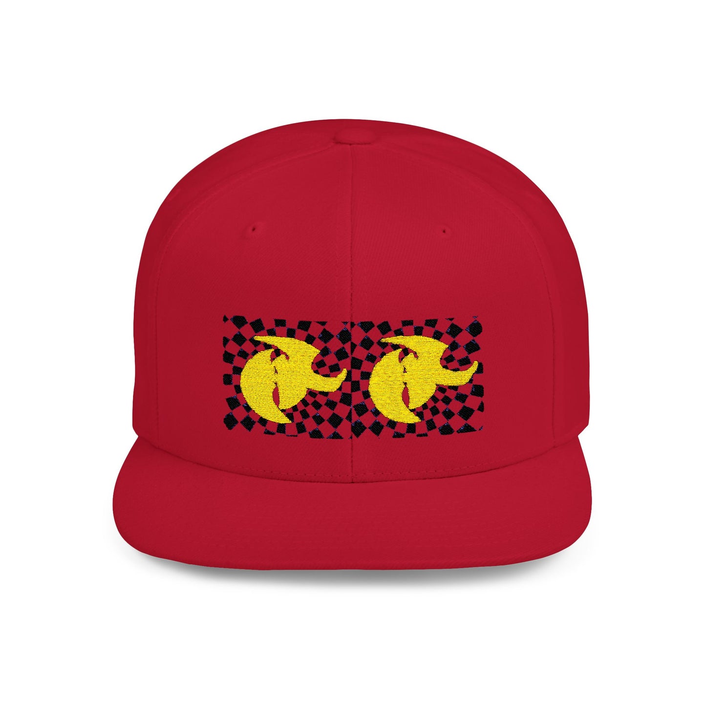 HK logo Checkerboard Snapback Cap Choose any color