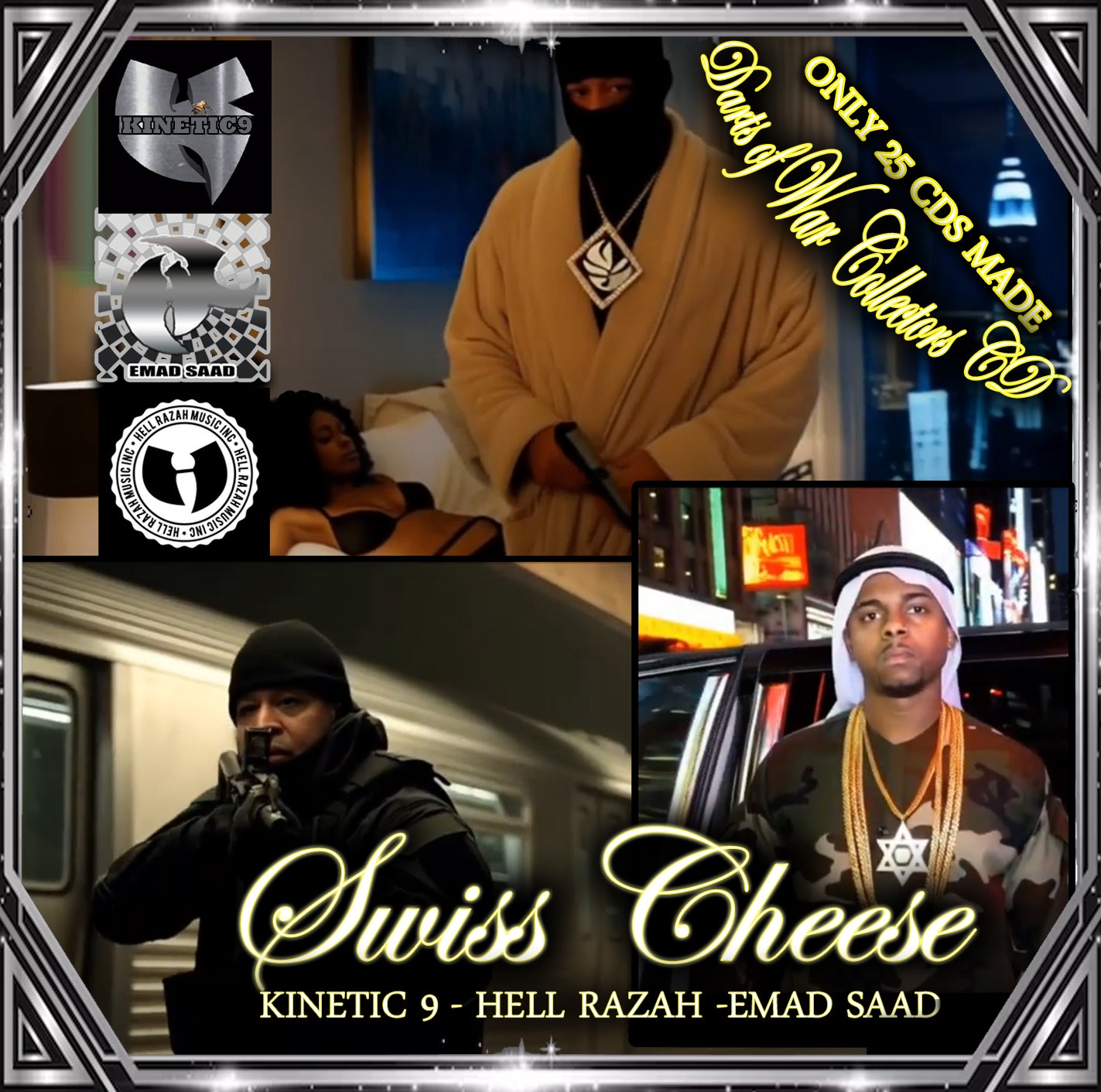 Swiss Cheese CD feat Hell Razah