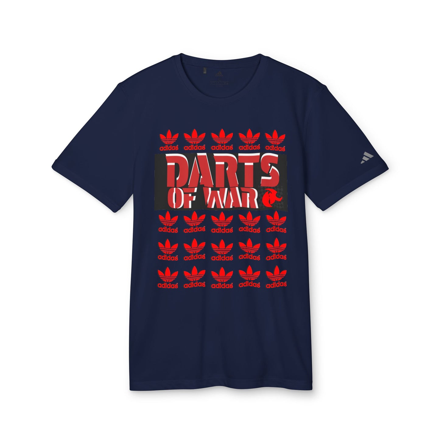 Adidas Darts of War Tee Shirt , Casual Style, Streetwear