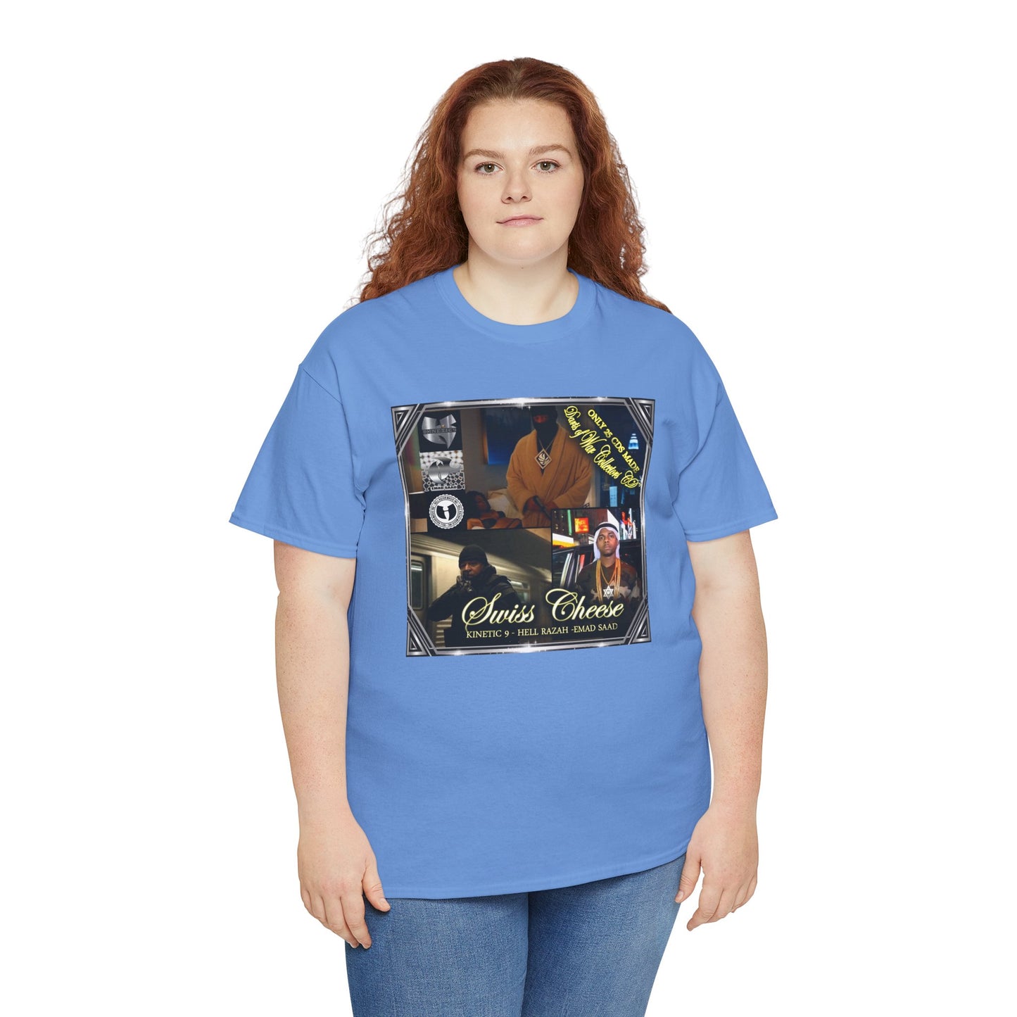 Swiss Cheese Darts of War 3 , Unisex Cotton T-Shirt, Hell Razah , Kinetic 9