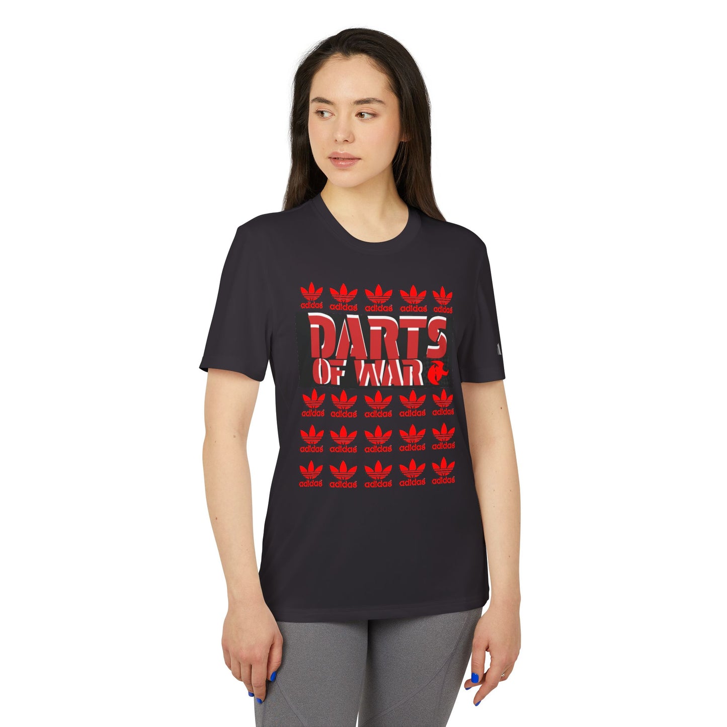 Adidas Darts of War Tee Shirt , Casual Style, Streetwear