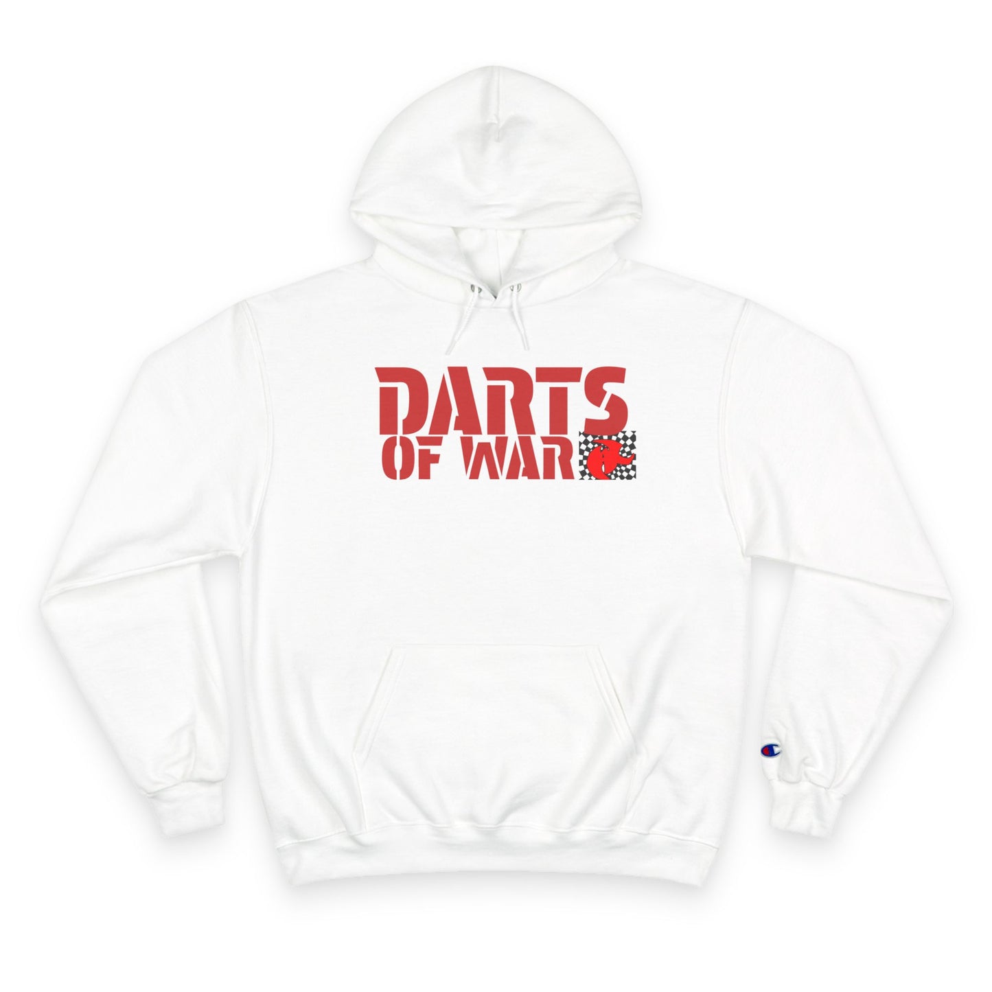 Champion Darts of War Hoodie - Cozy Champion Sweatshirt for Game Night, Dart Lovers, Casual Wear, Gift for Him, Sports Apparel