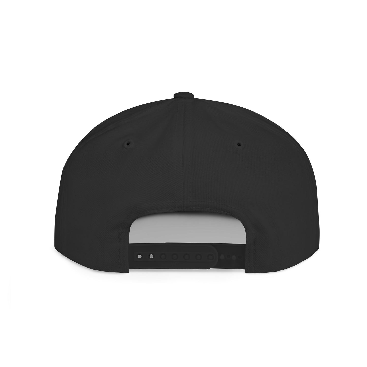 HK Logo Flat Bill Snapback Hat