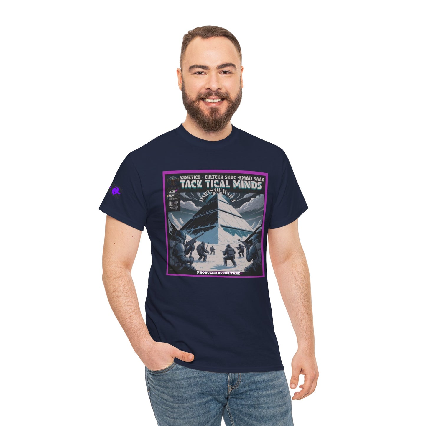 Tack Tical Minds Tee – Arctic Expedition Graphic T-Shirt