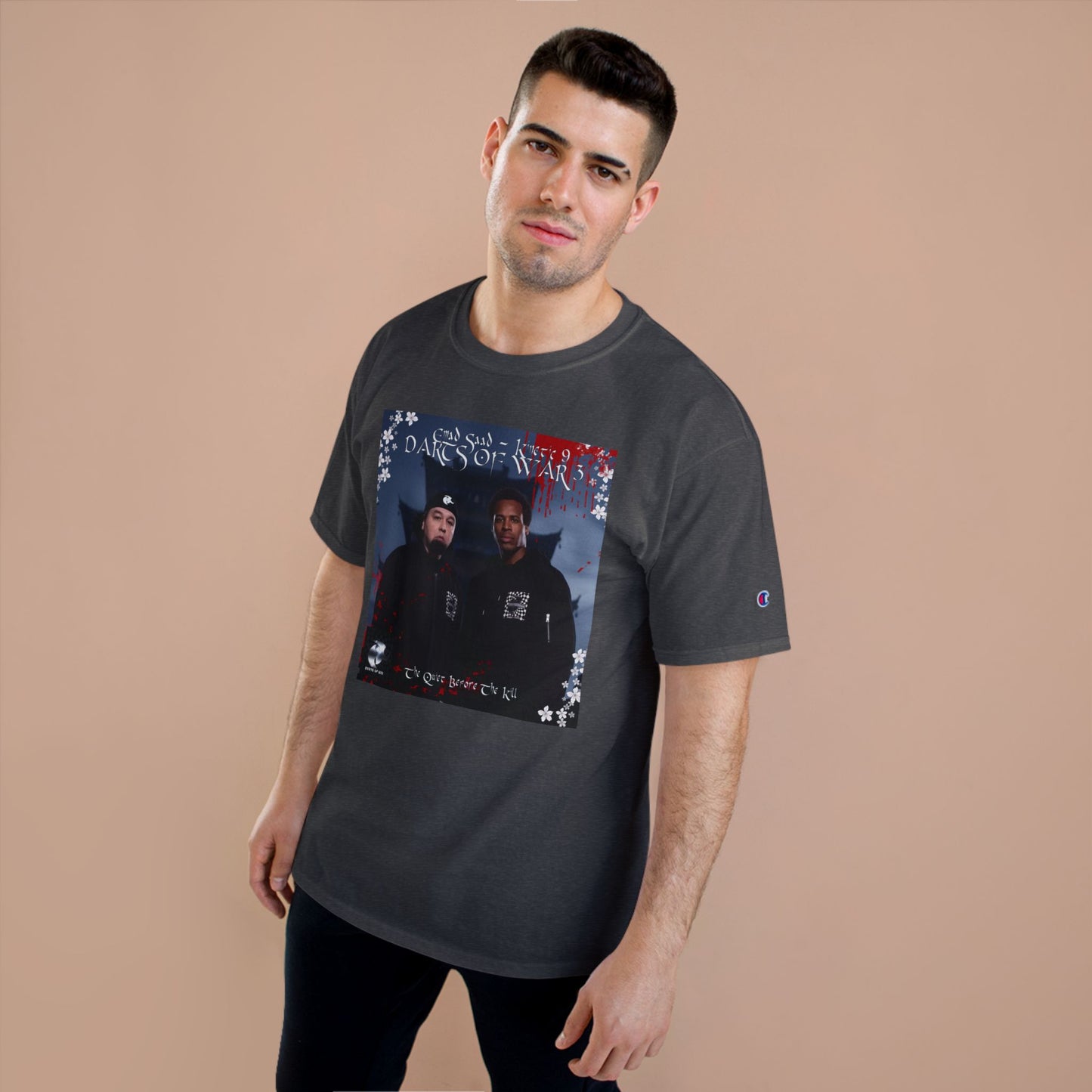 Champion T-Shirt "Darts of War 3 " Photo Tee — Urban Streetwear Crew