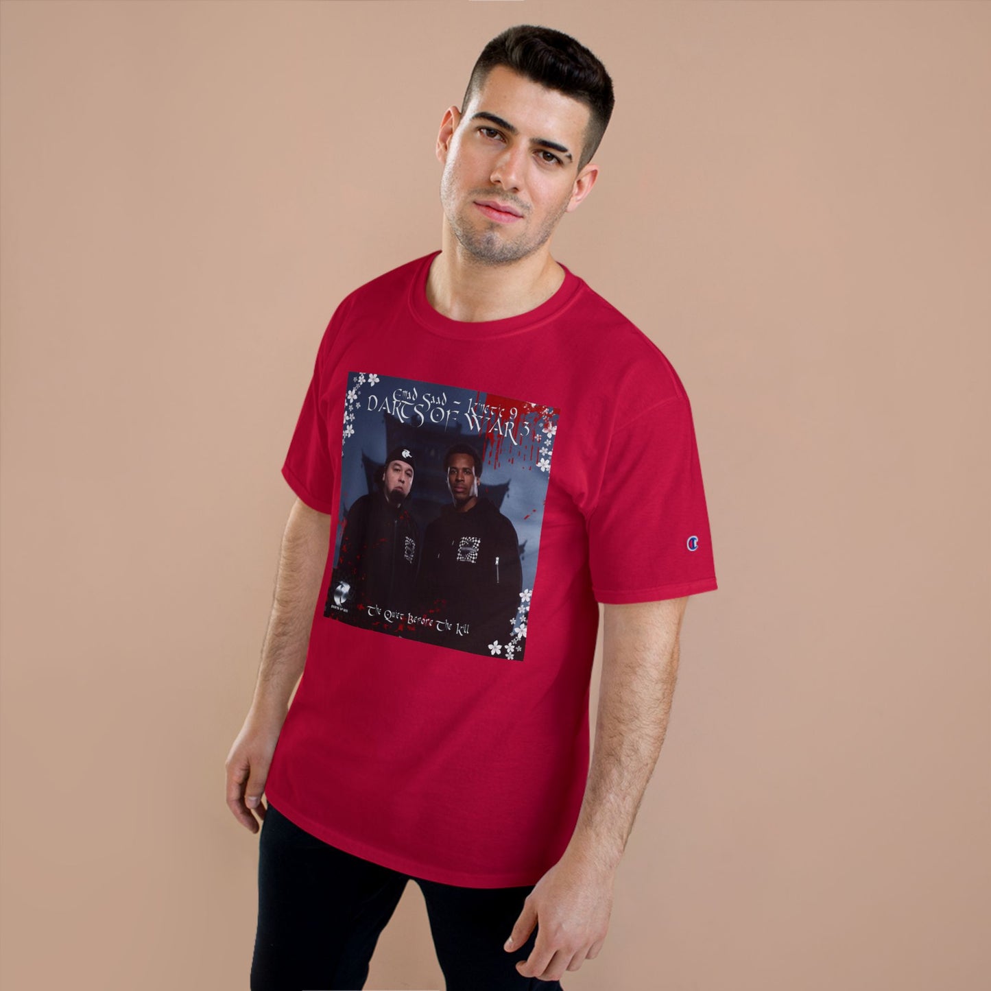 Champion T-Shirt "Darts of War 3 " Photo Tee — Urban Streetwear Crew