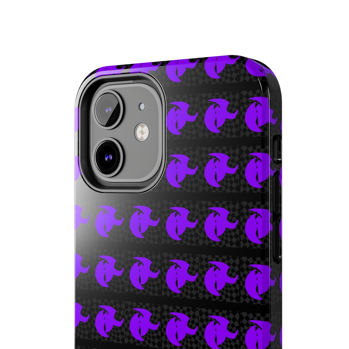 HK Logo Bold Purple Graphic Tough Phone Cases - Durable Protection for Every Style