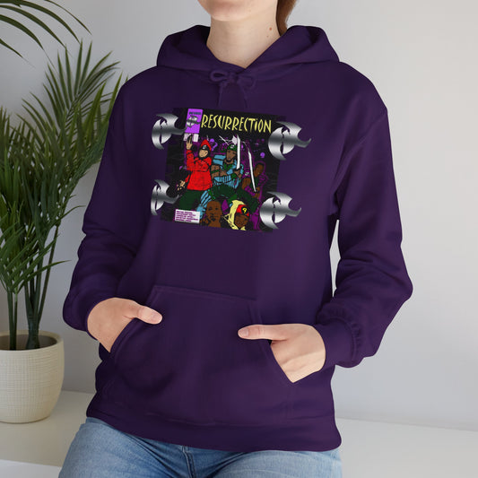 HK Resurrection  Comic-Inspired Unisex Hooded Sweatshirt
