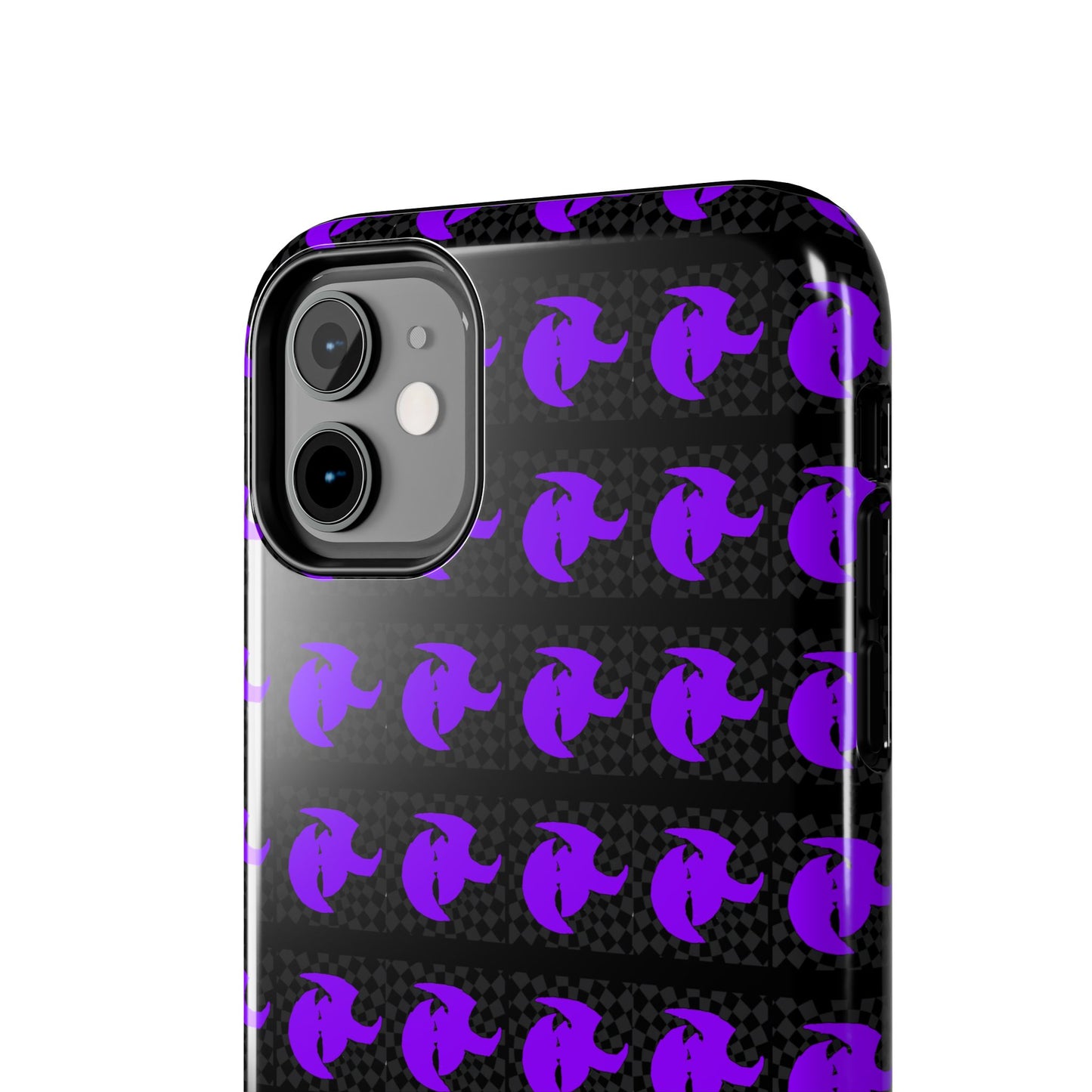 HK Logo Bold Purple Graphic Tough Phone Cases - Durable Protection for Every Style
