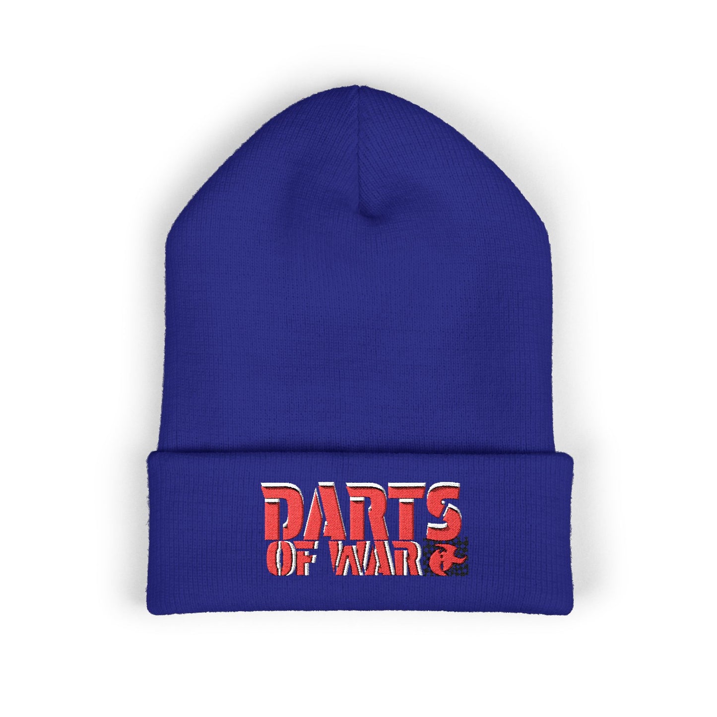 Darts of War Embroidered Cuffed Beanie