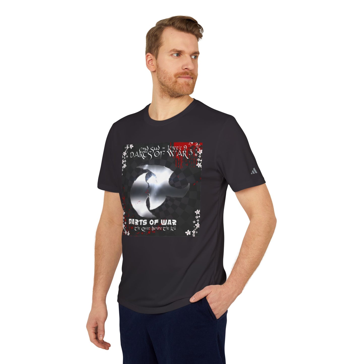 Adidas  'Darts of War 3 ' Graphic T-Shirt