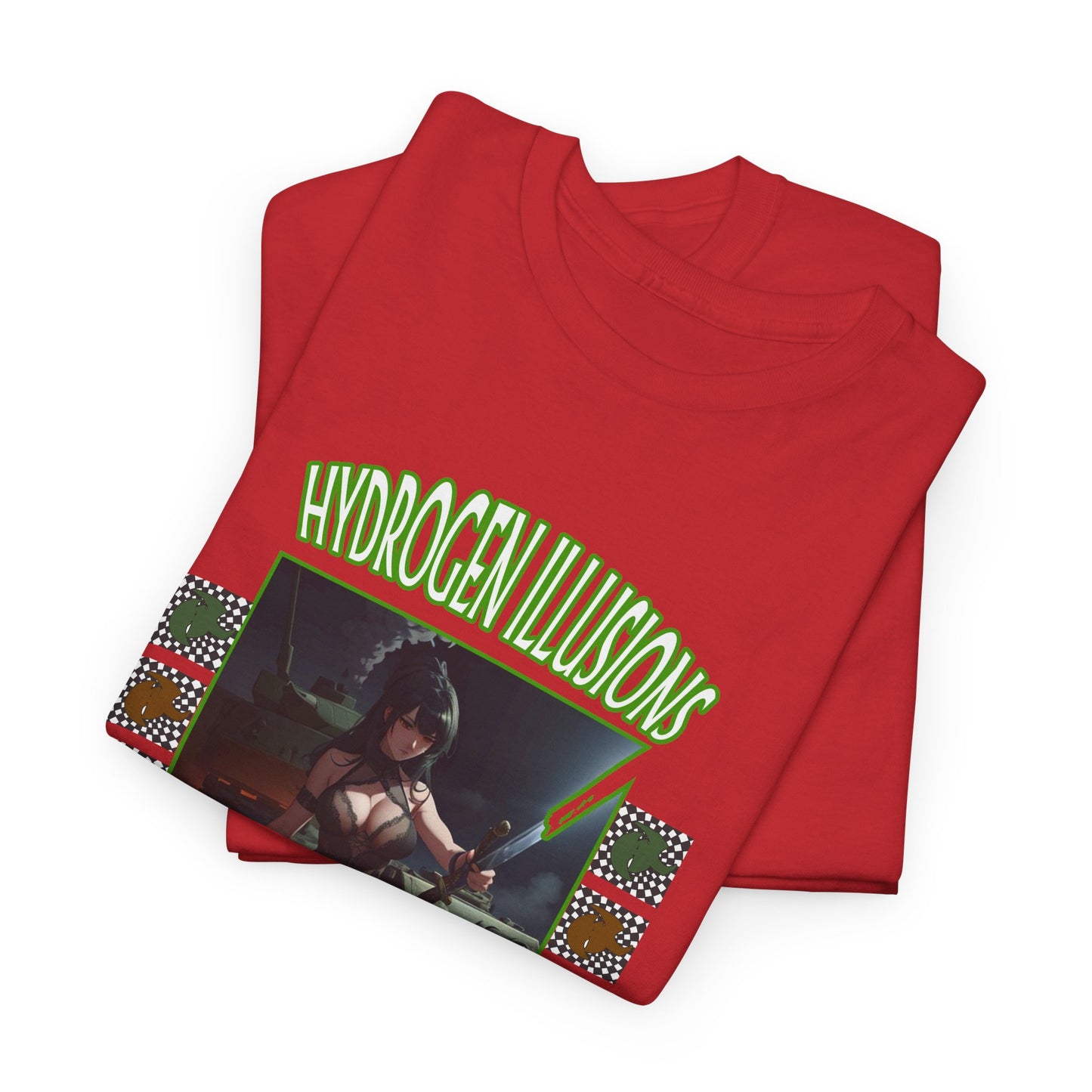 Hydrogen Illusions Unisex Heavy Cotton Tee - Choose any color