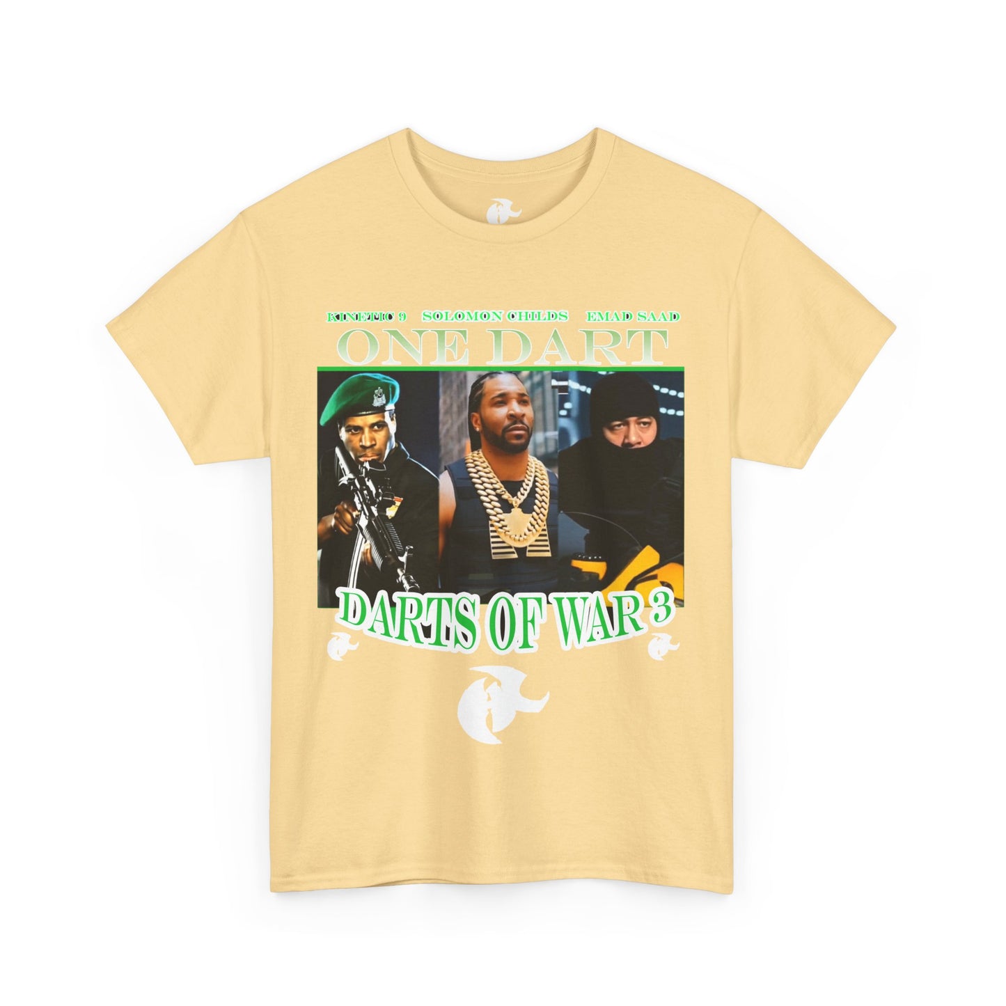 One Dart Unisex Heavy Cotton Tee - Unique Graphic T-Shirt for Music Lovers