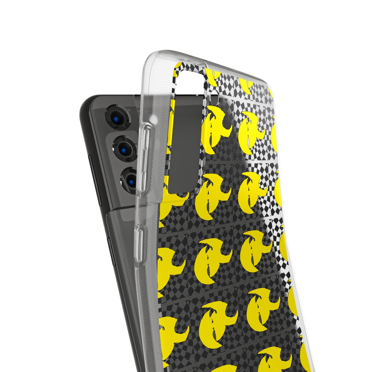 HK logo Clear Phone Case - Choose Phone type