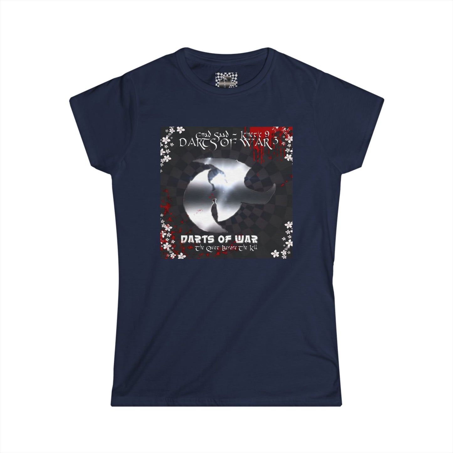 Darts of War 3 Graphic Tee — Women's Dartboard Battle Shirt