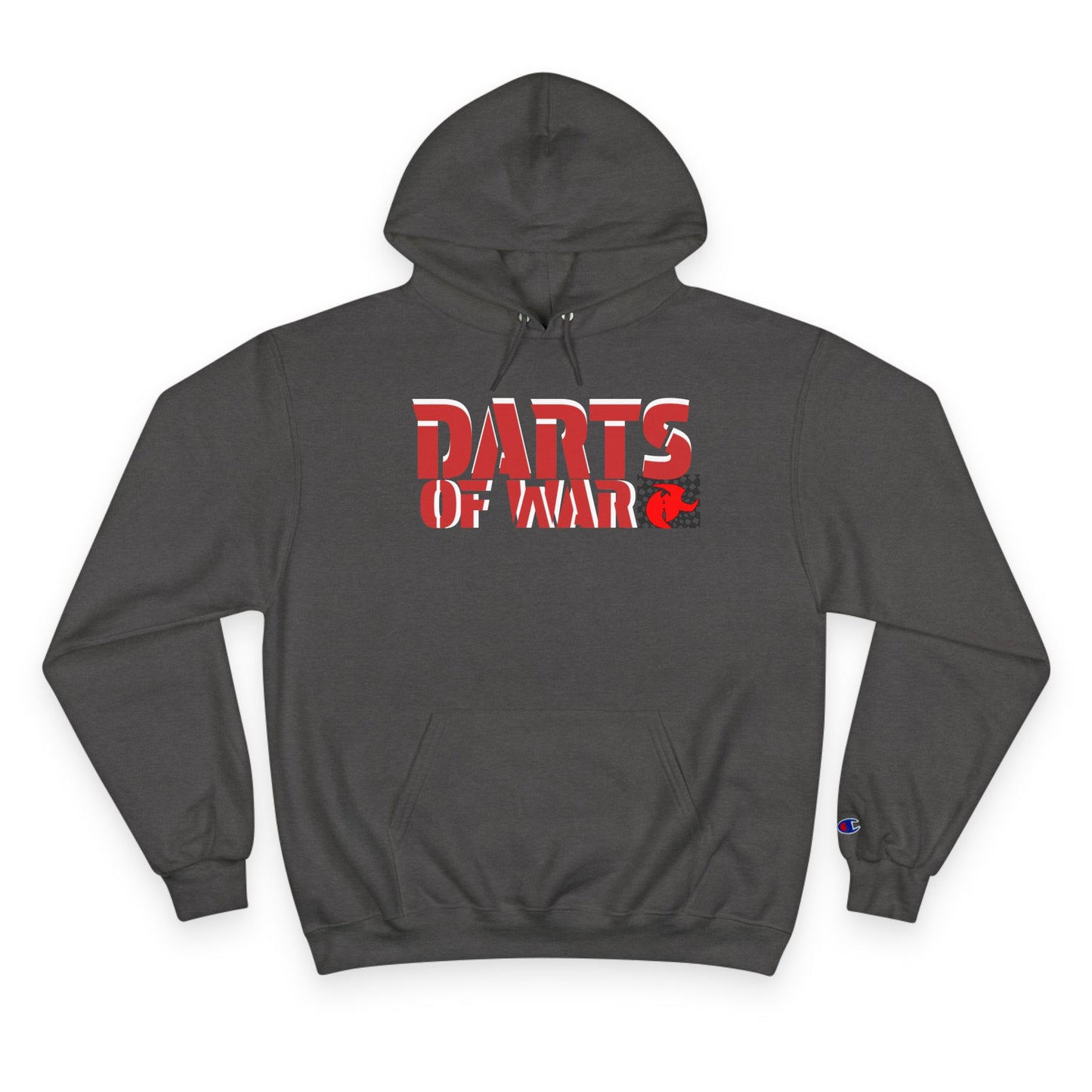 Champion Darts of War Hoodie - Cozy Champion Sweatshirt for Game Night, Dart Lovers, Casual Wear, Gift for Him, Sports Apparel