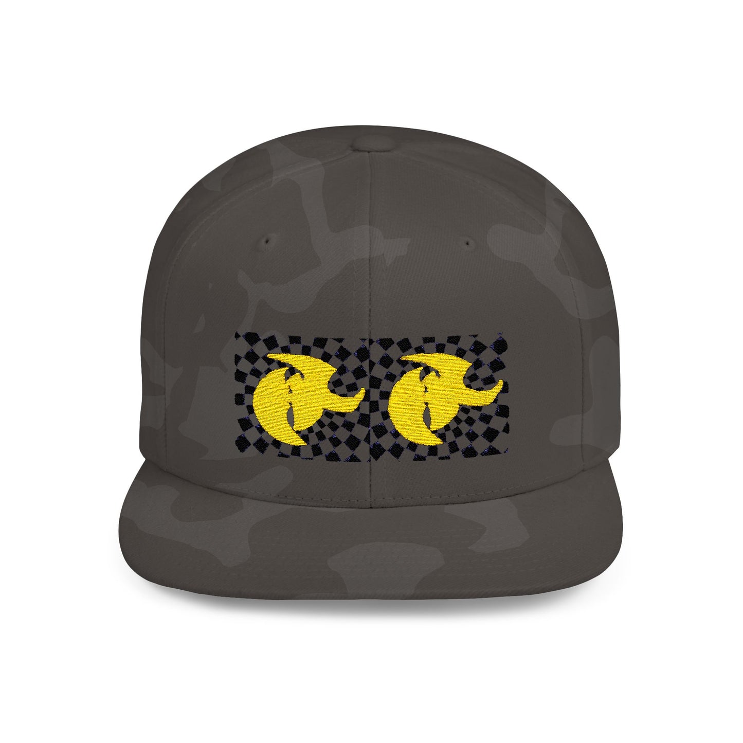 HK logo Checkerboard Snapback Cap Choose any color