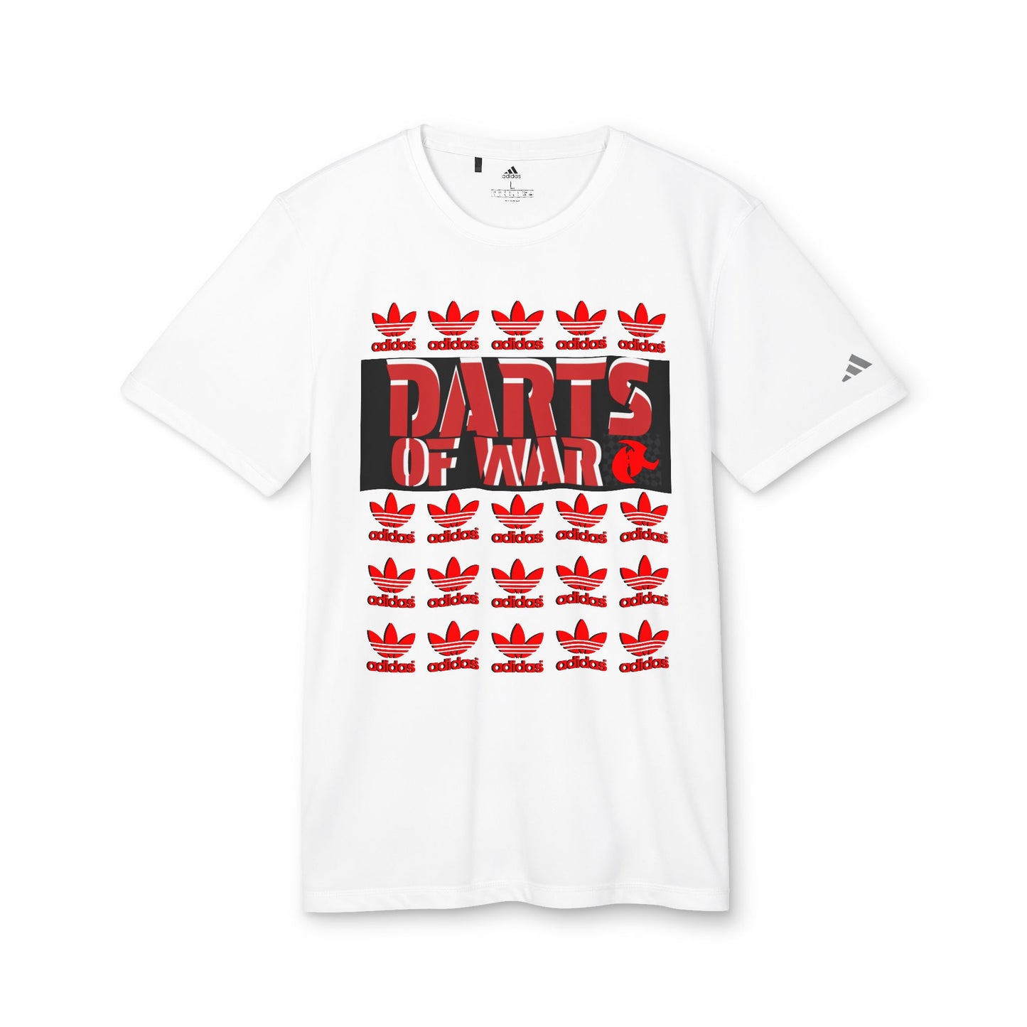 Adidas Darts of War Tee Shirt , Casual Style, Streetwear