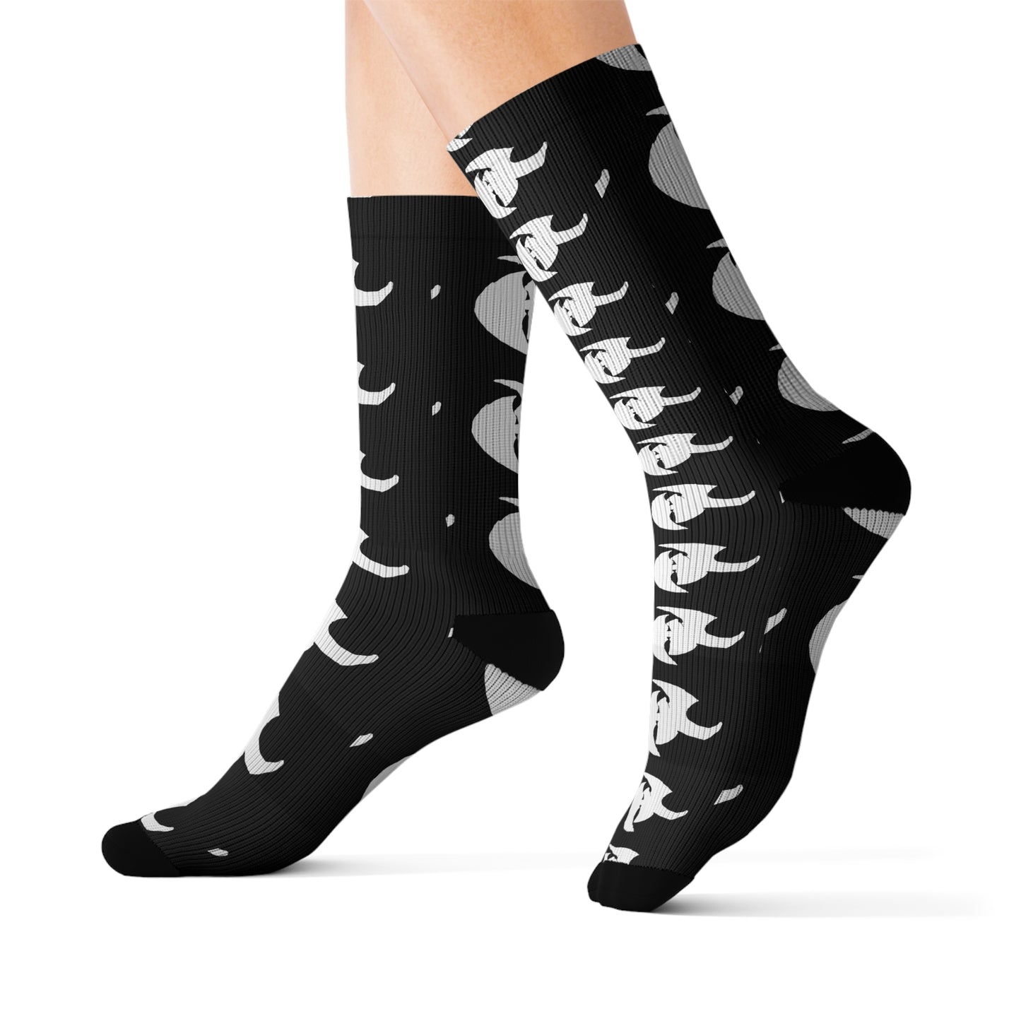 HK Pattern Sublimation Socks - Fun & Cozy Accessories for Marine Lovers