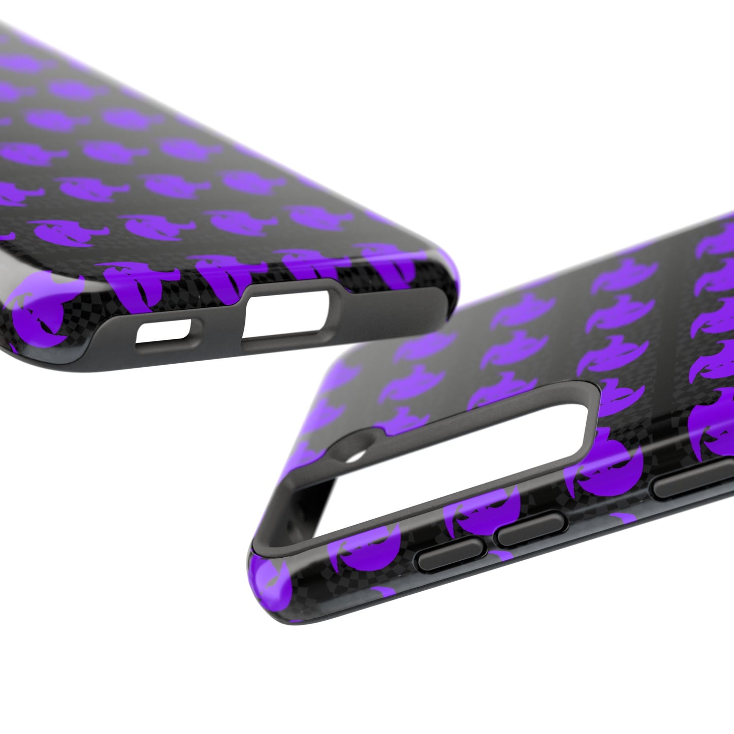 HK Logo Bold Purple Graphic Tough Phone Cases - Durable Protection for Every Style