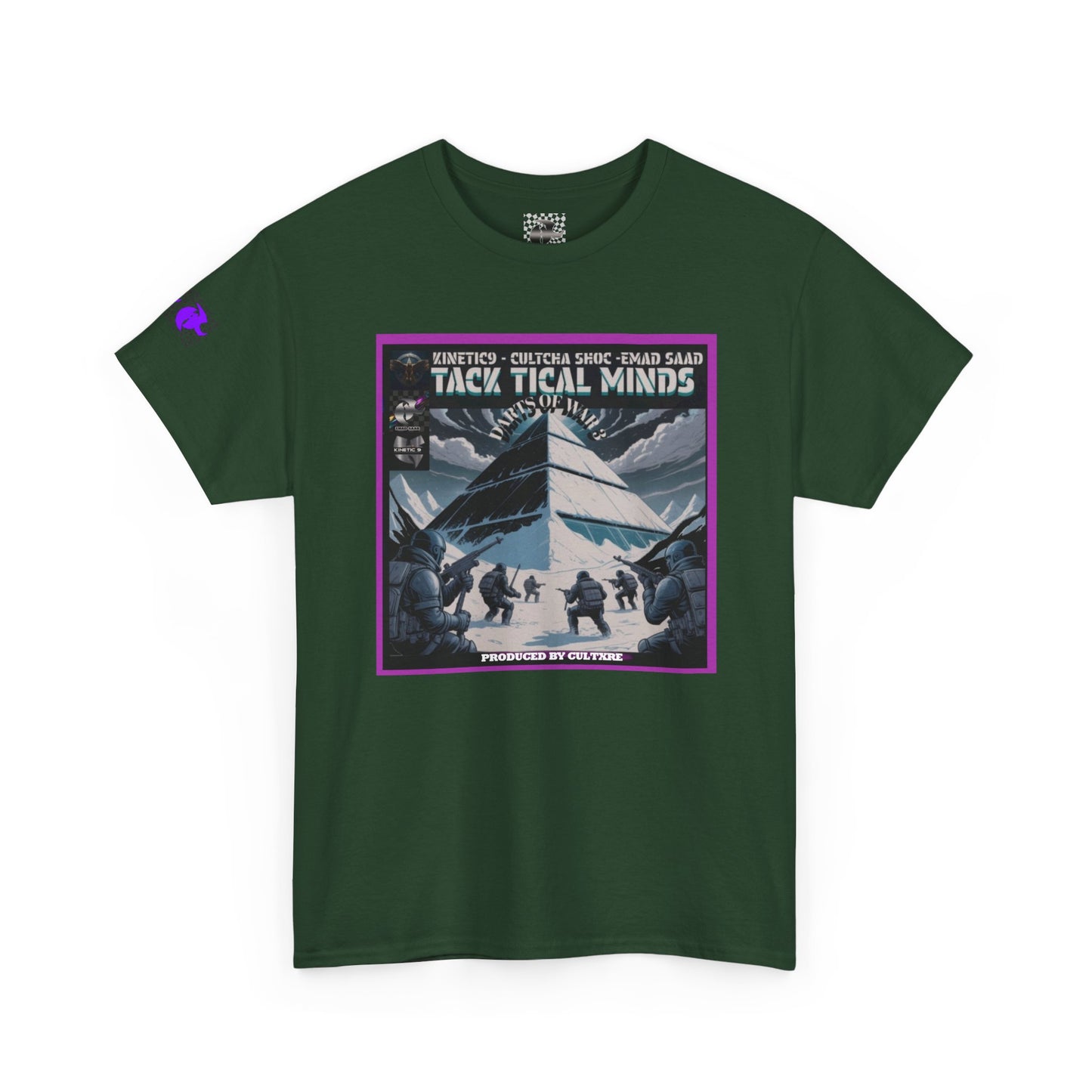 Tack Tical Minds Tee – Arctic Expedition Graphic T-Shirt