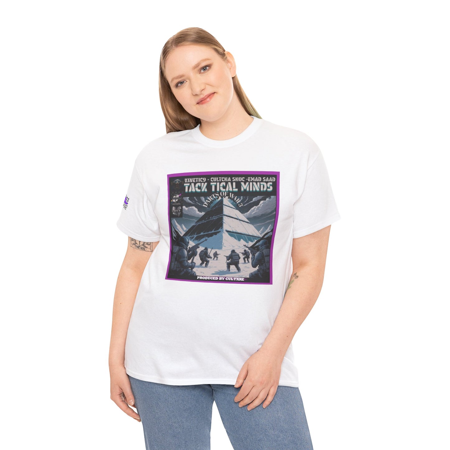 Tack Tical Minds Tee – Arctic Expedition Graphic T-Shirt