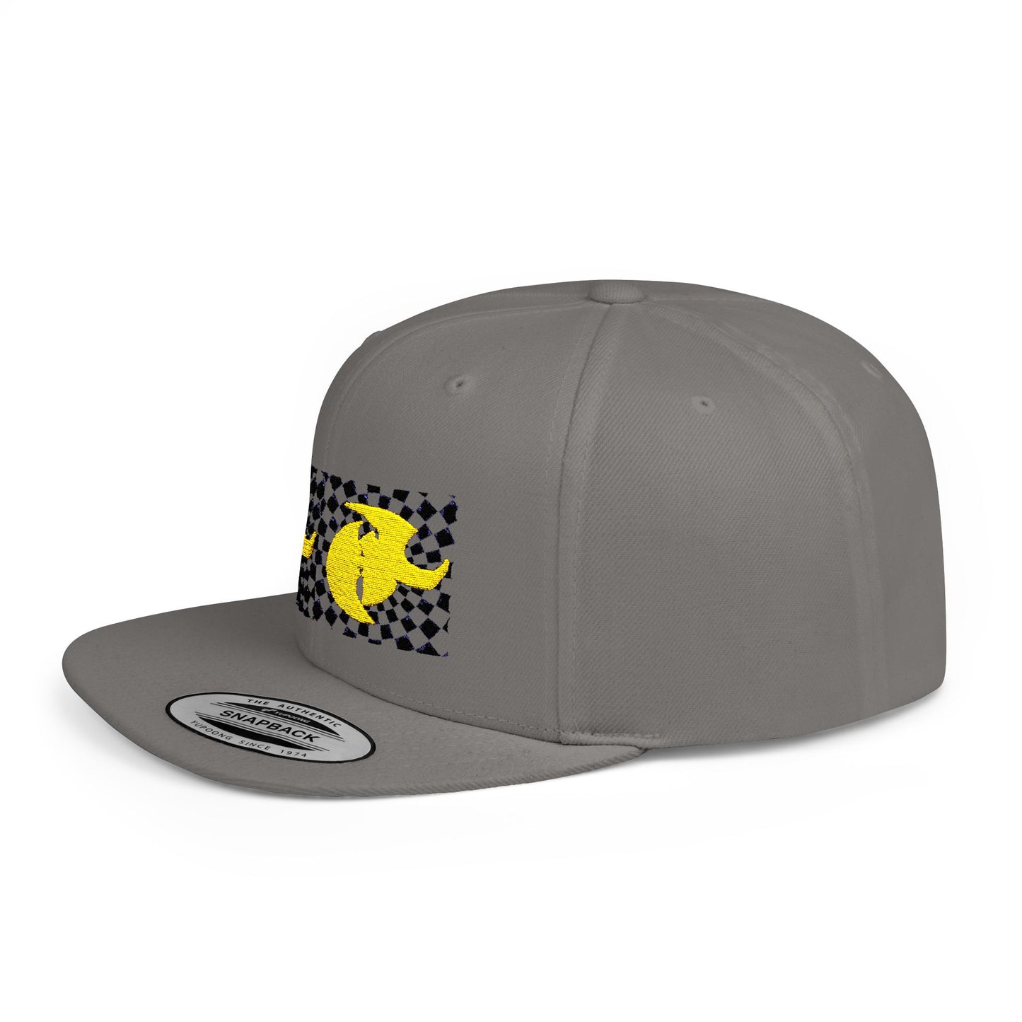 HK logo Checkerboard Snapback Cap Choose any color