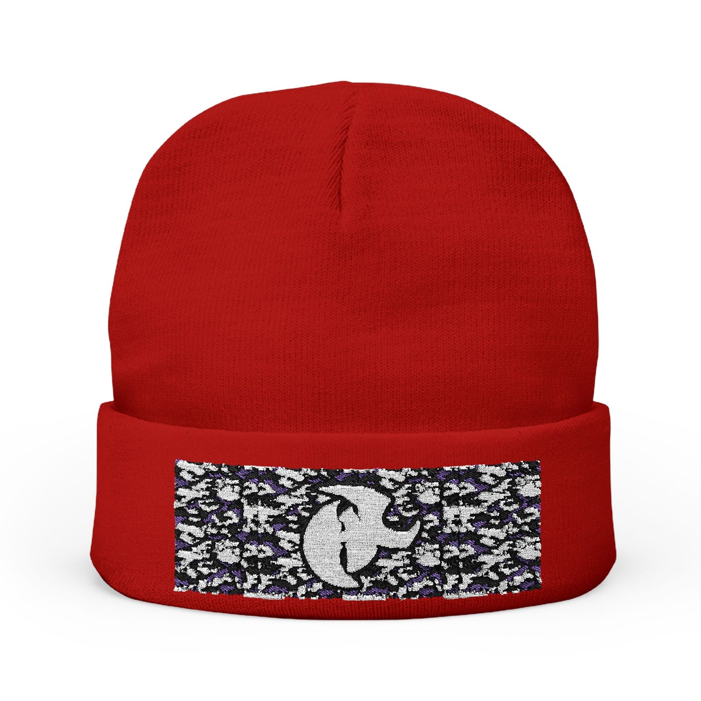 Knit Beanie (Embroidery)