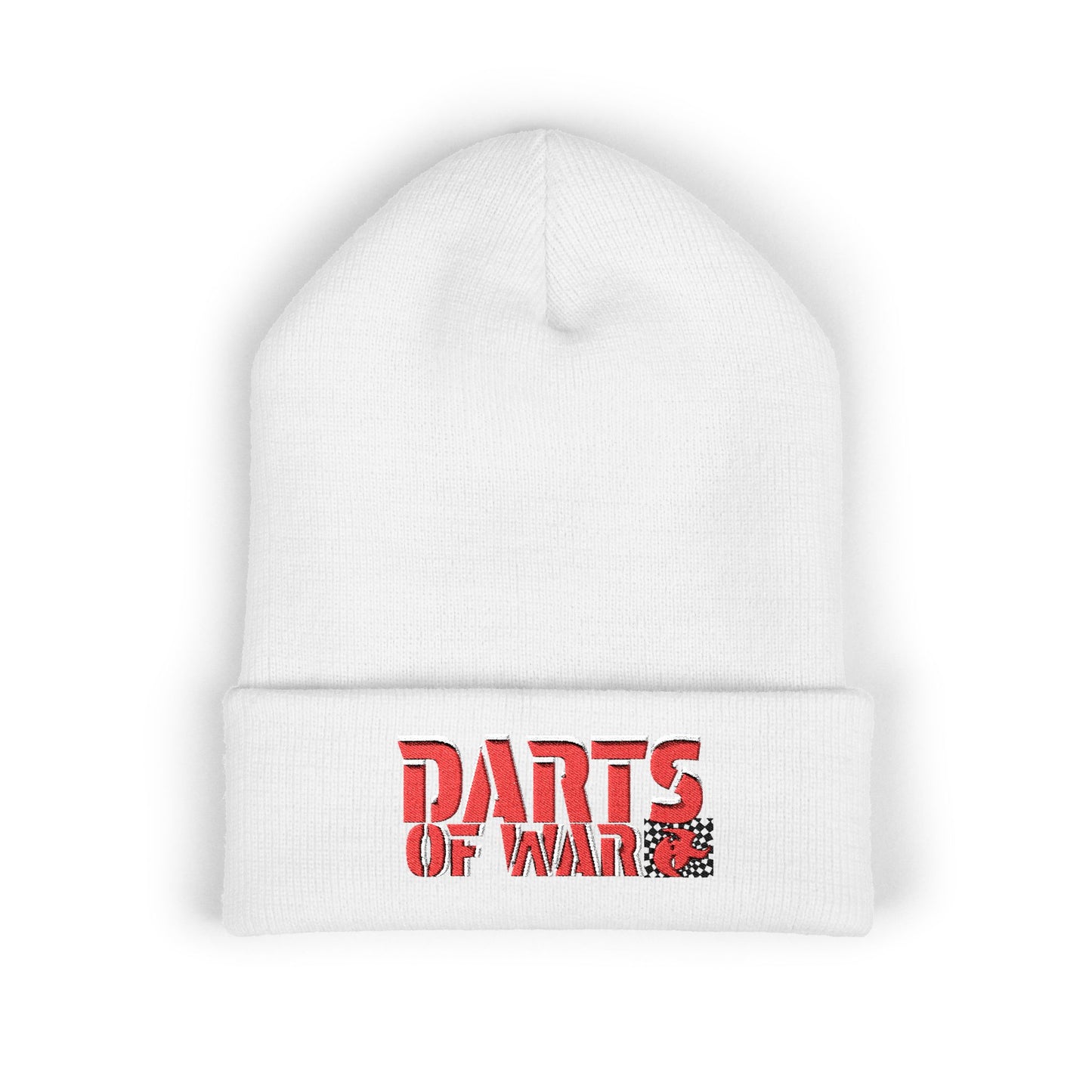 Darts of War Embroidered Cuffed Beanie