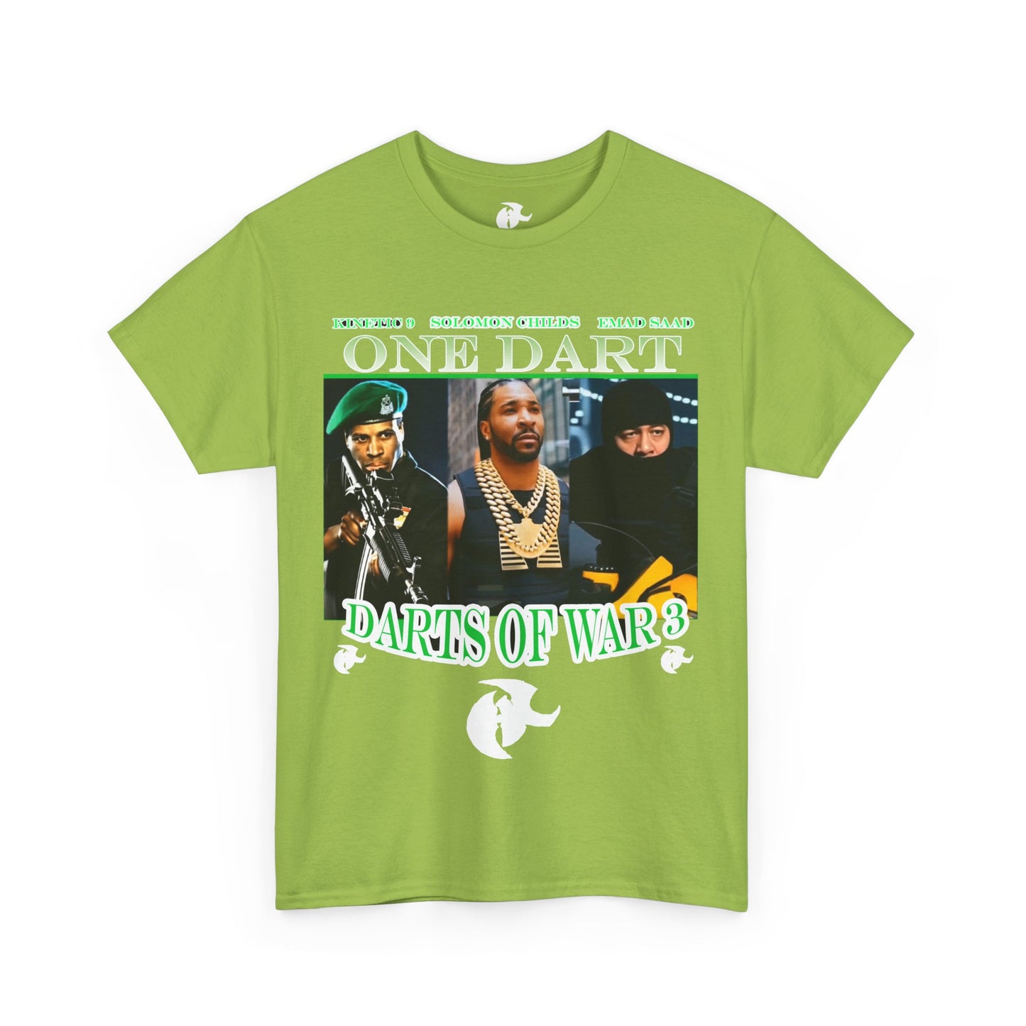 One Dart Unisex Heavy Cotton Tee - Unique Graphic T-Shirt for Music Lovers