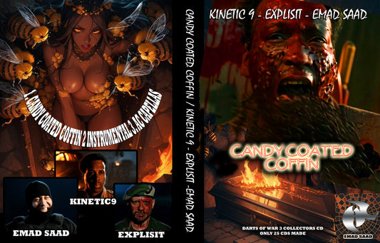 Candy Coffin audio CD in DVD case only 25 made