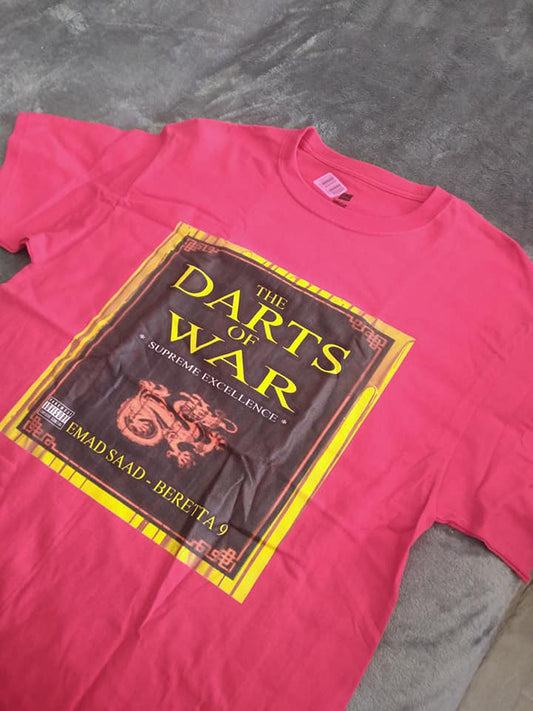 Darts of War Champion T-Shirt - Bold Graphic Tee for Strategy Enthusiasts
