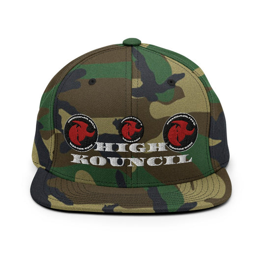 HK ARMY SNAPBACK CAMO HAT